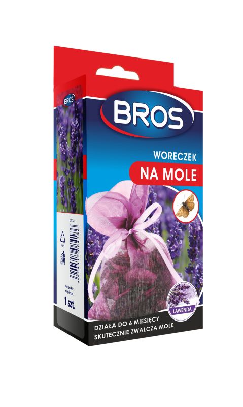 Woreczek na mole Bros lawenda
