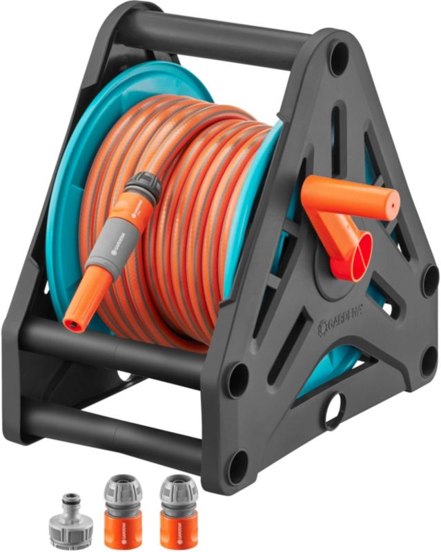 Nosidło na wąż Gardena z wężem i armaturą