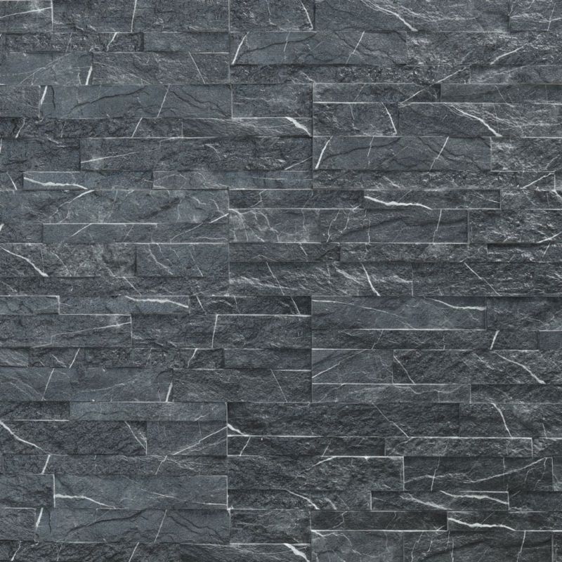 Kamień dekoracyjny Max-Stone SIMPLE BLACK płytka betonowa samoczyszcząca 0,44 m2 1 op.