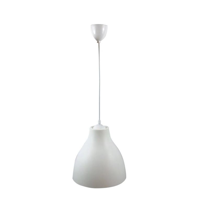 Lampa wisząca Rabalux Morris biała wym: 41 x 27,5 x 27,5 cm 1xE27 x 40W 1 szt.
