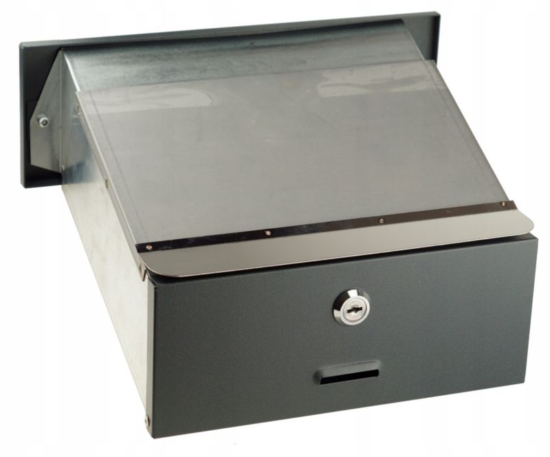 Skrzynka Na Listy FEINZ Do Wmurowania Przelotowa Grafit 1 szt.