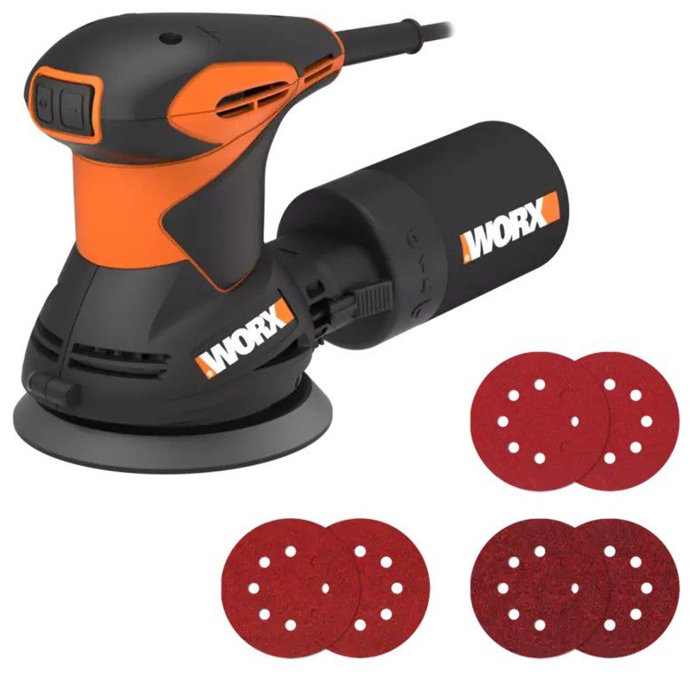 Szlifierka roto-oscylacyjna WORX WX652.1 300W 125m 1 szt.