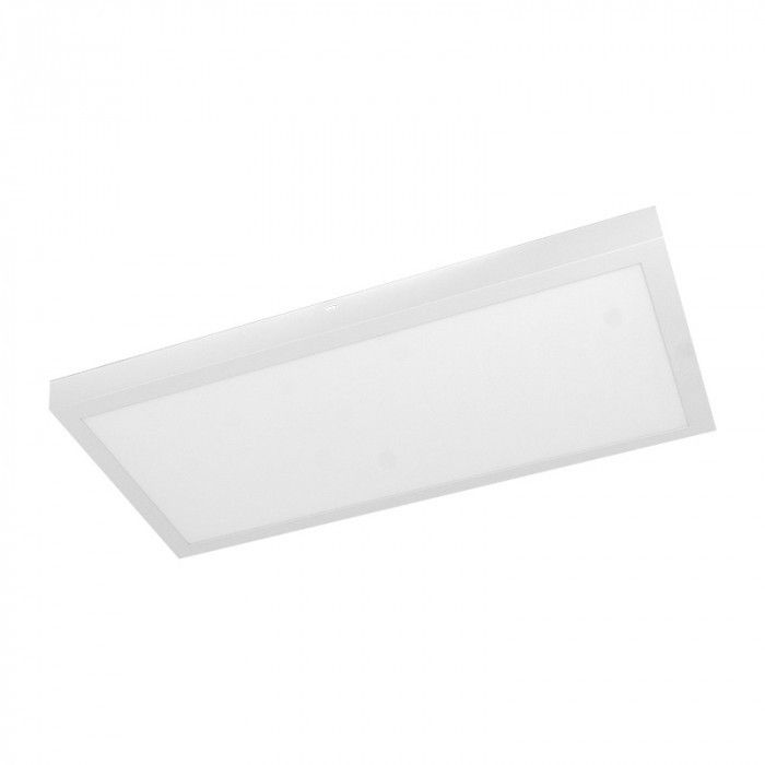 Plafon sufitowy Ecolight Natynkowy biały LED 24W 4000K 1900lm IP20 wym: 3,8 x 59,5 x 29,5 cm aluminium - 1 szt.