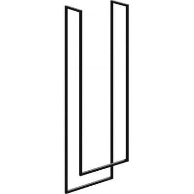 Wieszak Baltica Design na ręczniki WM-01 czarny 1 szt