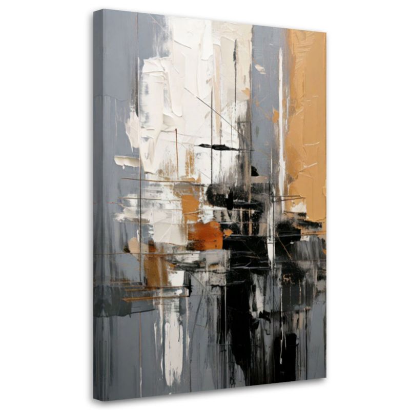 Obraz nowoczesny Feeby Abstrakcja Nowoczesna Trójkolorowa 40x60cm 1szt