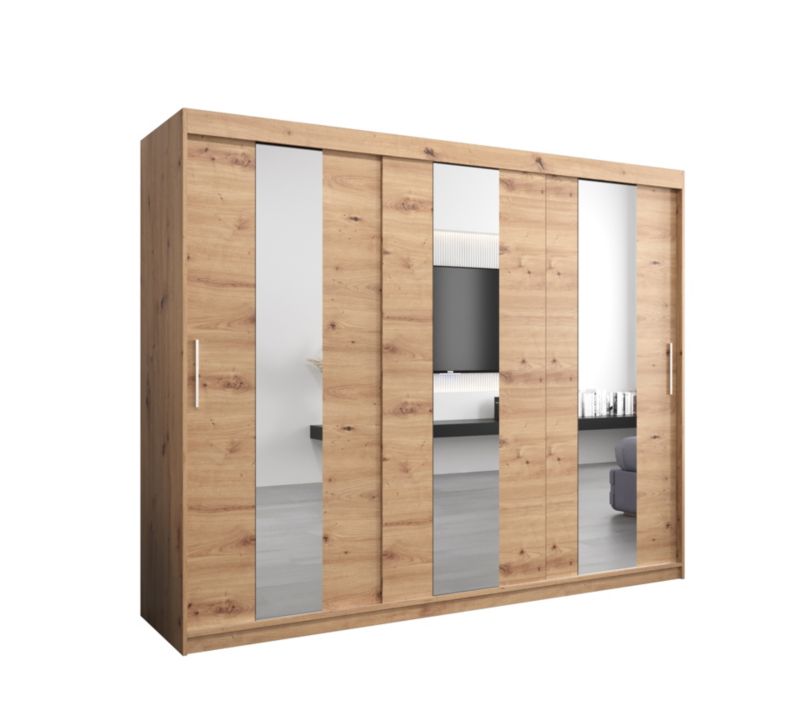 Szafa przesuwna Garderoba Abiks POLE 250 artisan/artisan 1 szt.