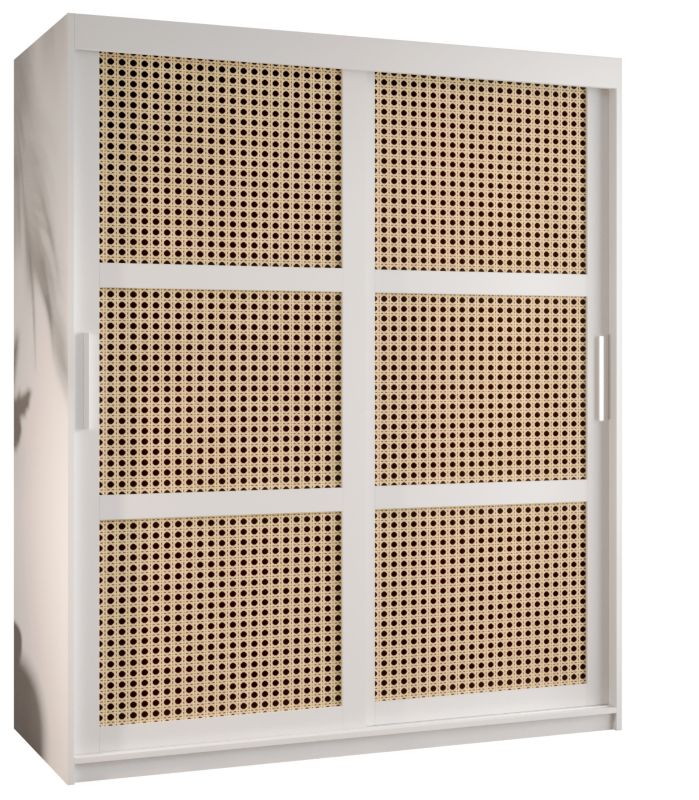 Szafa przesuwna Garderoba Abiks PLECIONKA WIEDEŃSKA 150 biały 1 szt.