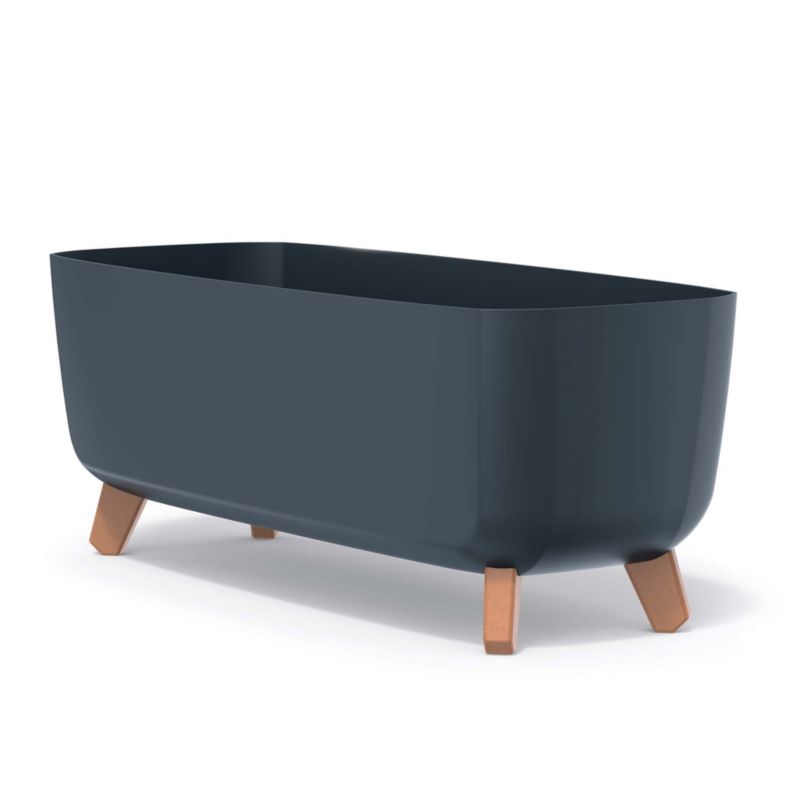 Donica EDANTI Na Cmentarz Skrzynka Korytko Na Wszystkich Świętych Gracia Case 58 cm Antracyt 1 szt.