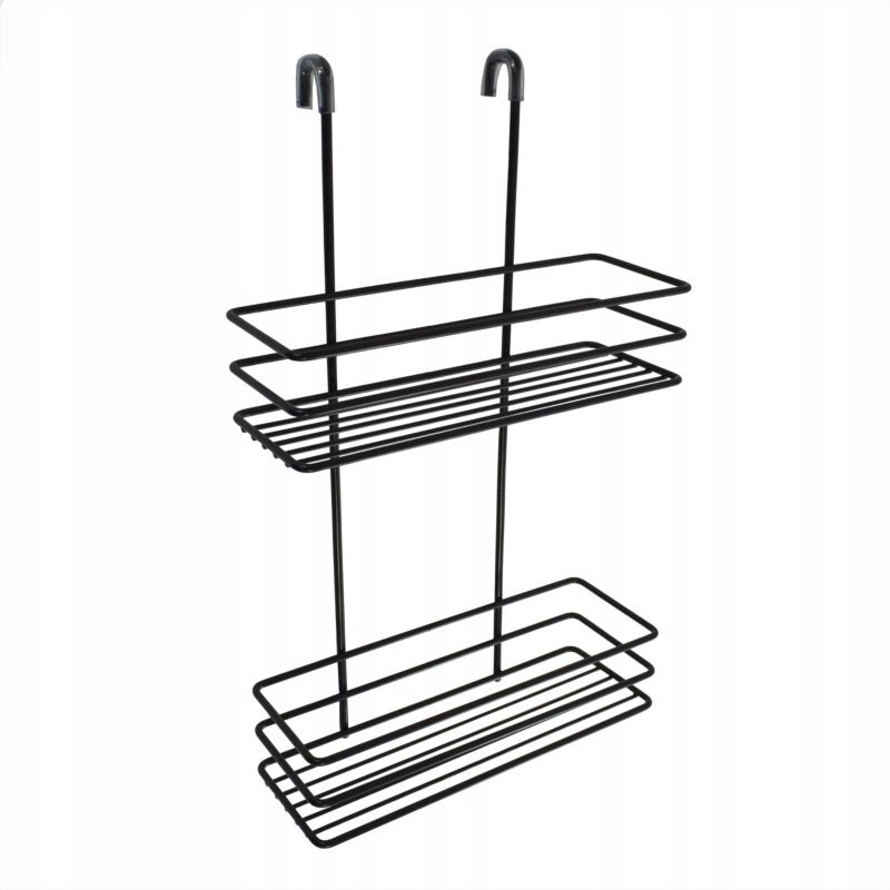 Półka pod prysznic Rodeno czarna zawieszana druciana 1 szt.
