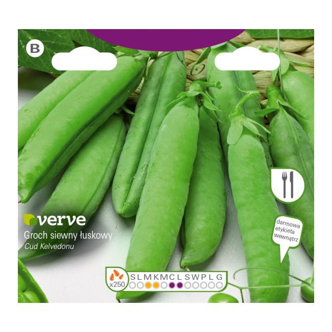 Nasiona groch Kelvedon Wonder Verve