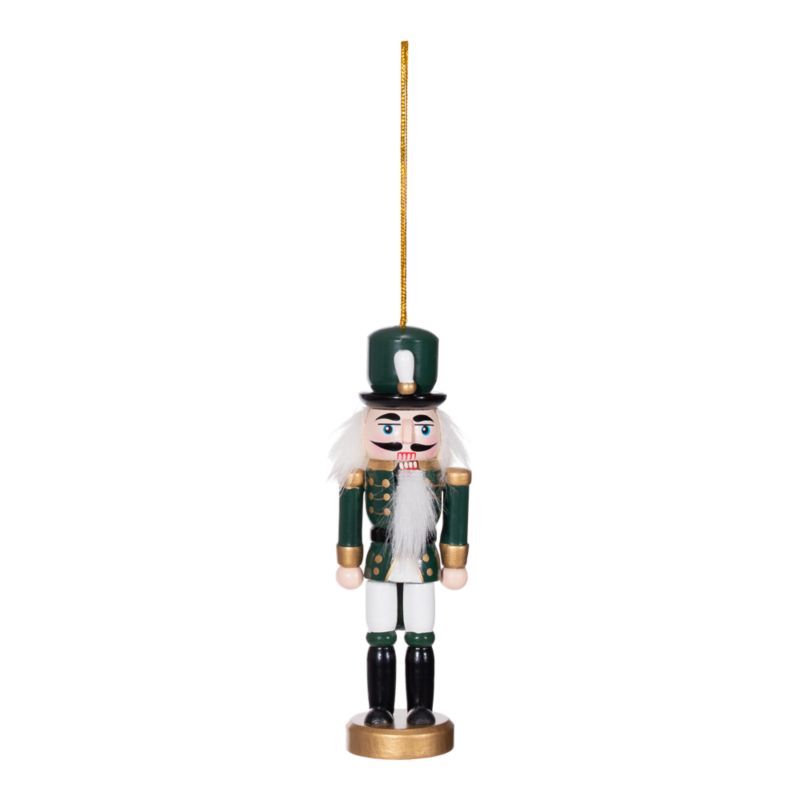 Ozdoba dziadek do orzechów zielony