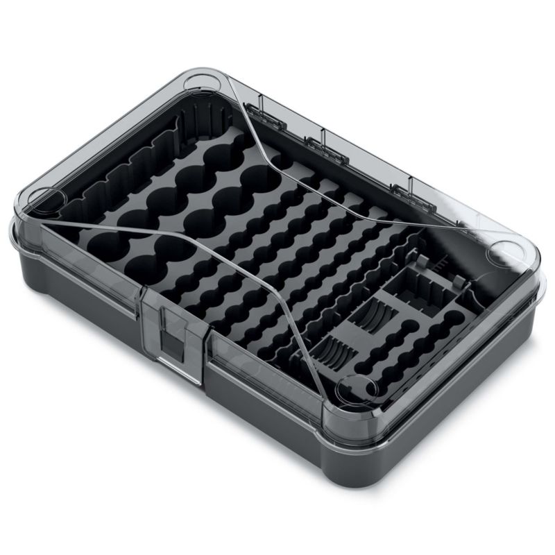 Organizer EDANTI Na Baterie Pudełko Pojemnik Czarny 1 szt.