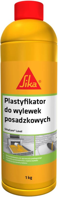 Plastyfikator do wylewek posadzkowych Sika SikaCem Level do ogrzewania podłogowego 1 kg