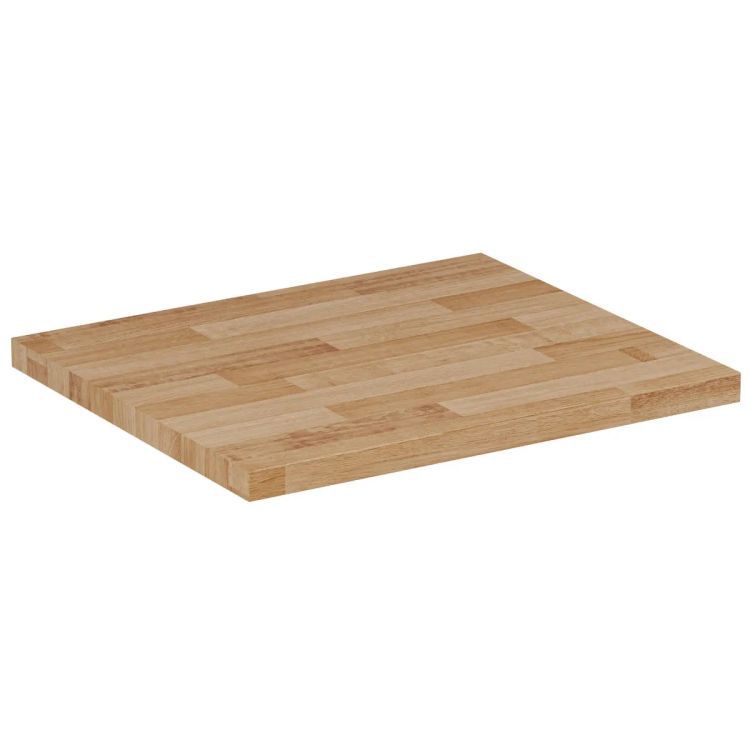 Blat łazienkowy KROFAM dębowy 50 cm dąb klejonka 1 szt.