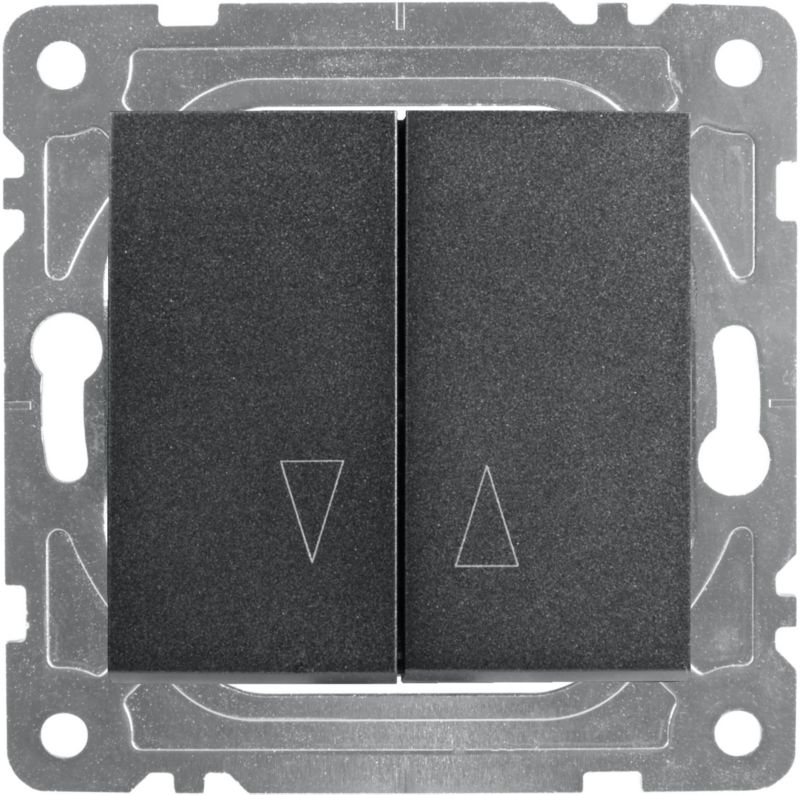 Łącznik żaluzjowy Dpm Quad czarny