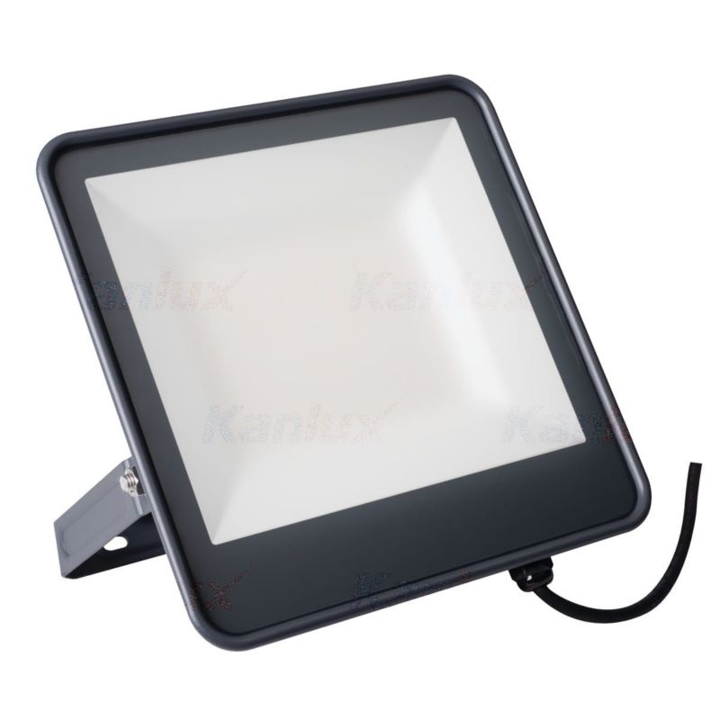 Naświetlacz LED Kanlux czarno-transparentny LED 90W 4000K 10800lm IP65 wym: 31,4 x 24,3 x 3,8 cm metal - 1 szt.