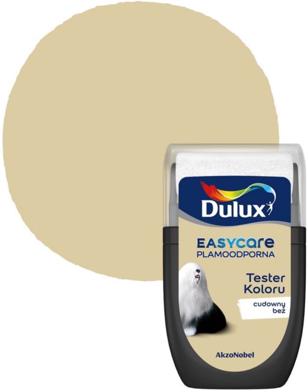Tester koloru Dulux Easycare plamoodporna cudowny beż 30 ml