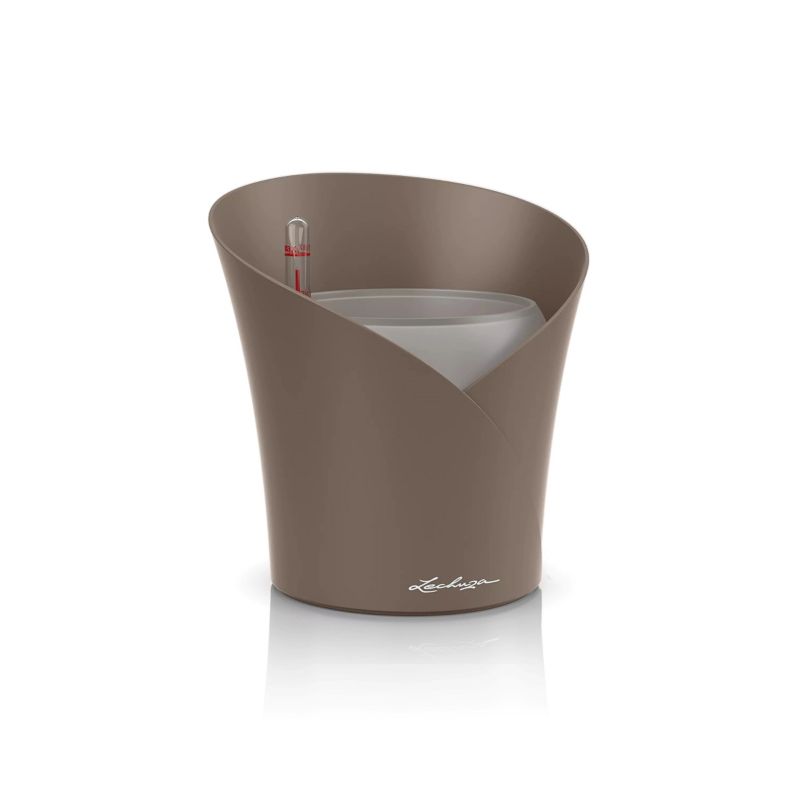 Doniczka Lechuza Do Domu Na Taras ORCHIDEA taupe mat 1 szt