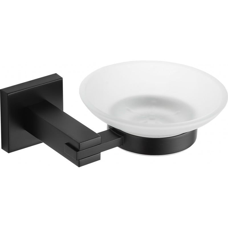 Mydelniczka ścienna Mexen Vane czarna 14x5 cm 1 szt.