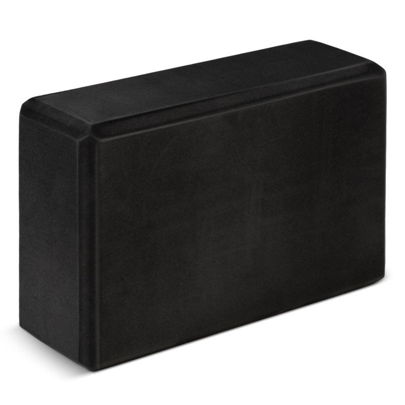 Kostka piankowa 2 szt. Neo-sport do jogi 23x15x8cm NS-962 czarna 1szt.