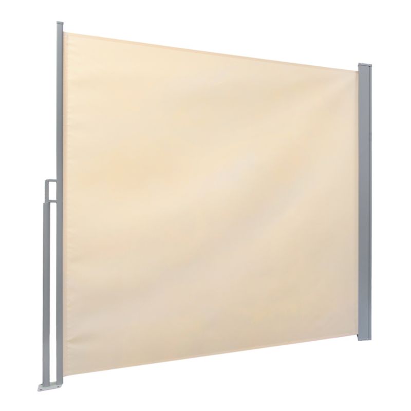 Markiza boczna 4iQ Group 3x2m zasłona na taras beżowa 1 szt.