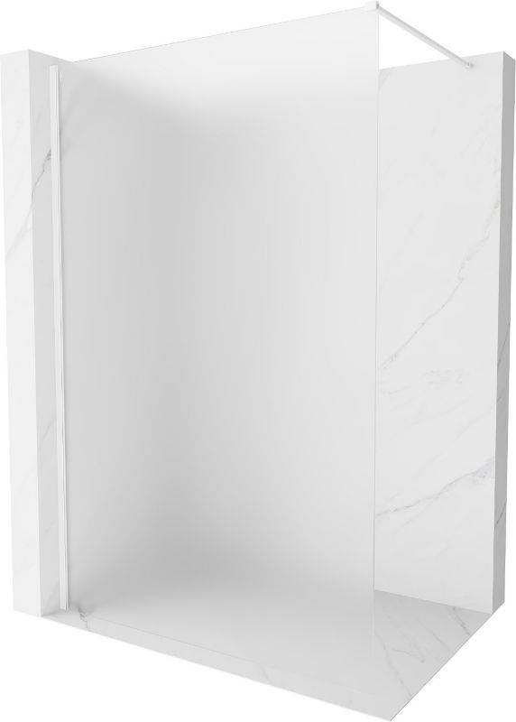 Ścianka prysznicowa Mexen Kioto-X szron biała 120x200 cm 800-120-101-20-30-X 1 szt.