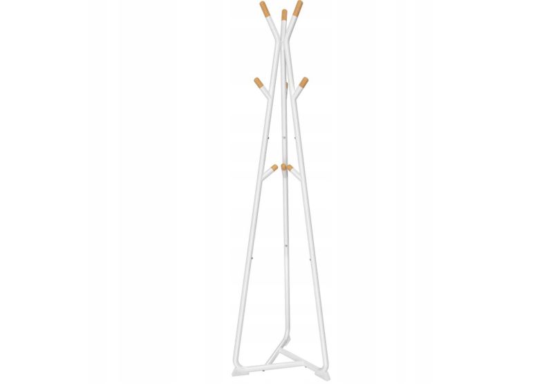 Wieszak Stojący Songmics na ubrania biały1 szt