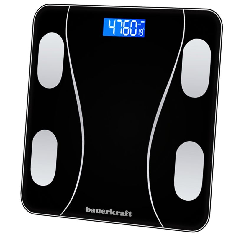 Waga łazienkowa Bauerkraft elektroniczna z aplikacją, do 180 kg 1 szt.