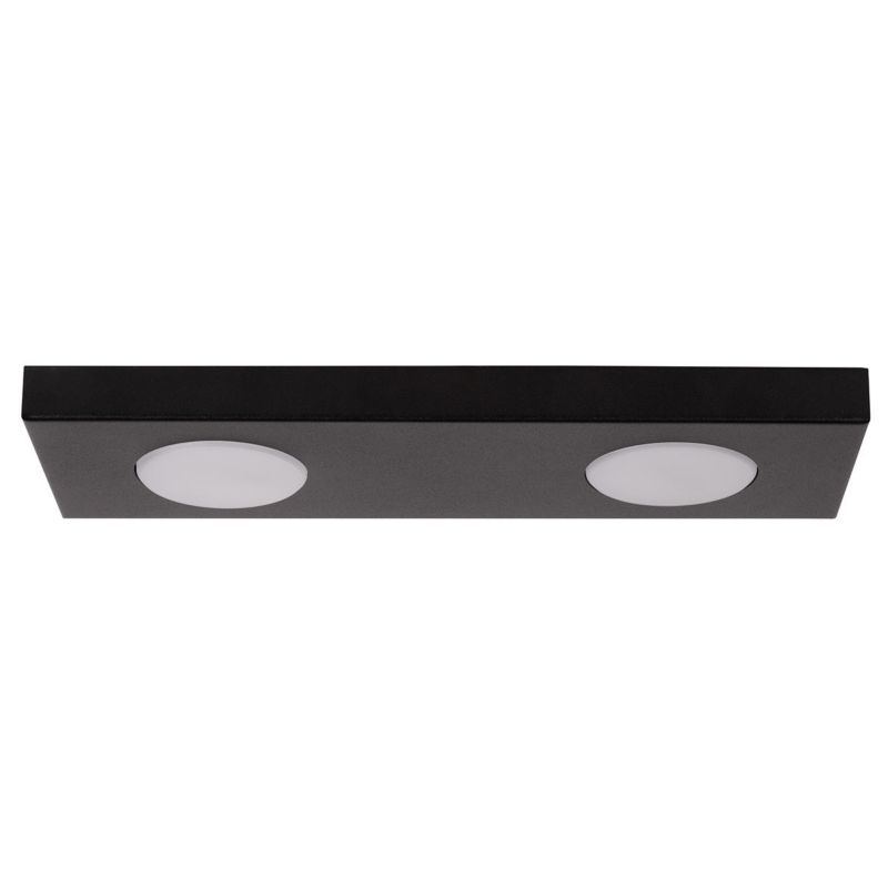 Oprawa sufitowa spot Sigma Lighting Hero czarny 2 x GX53 x IP20 wym: 3 x 35 x 12 cm - 1 szt.