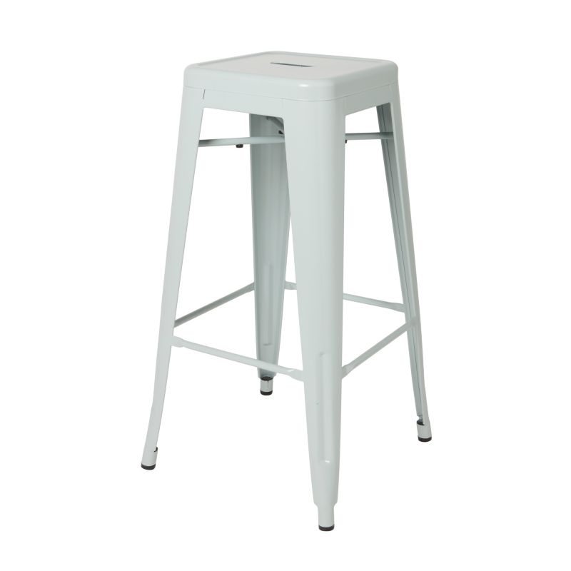 Stołek barowy GoodHome Branza jasnozielony