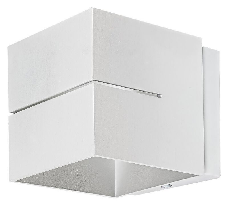 Kinkiet ścienny Rabalux Kaunas biały styl nowoczesny 1 x G9 x 10W IP20 wym: 9,6 x 9,6 x 12 cm - 1 szt.