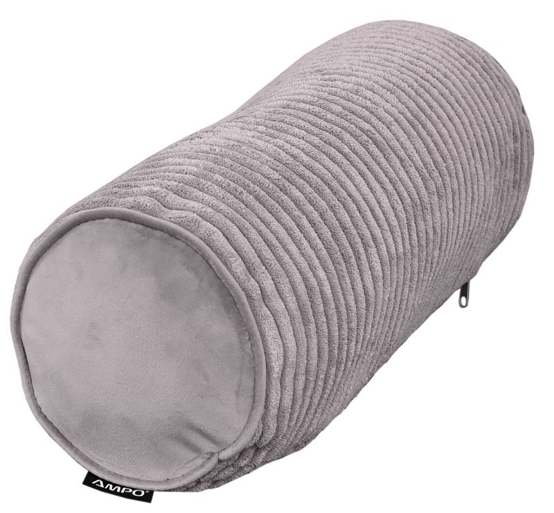 Poduszka dekoracyjna wałek AMPO welur różowy 1 szt.