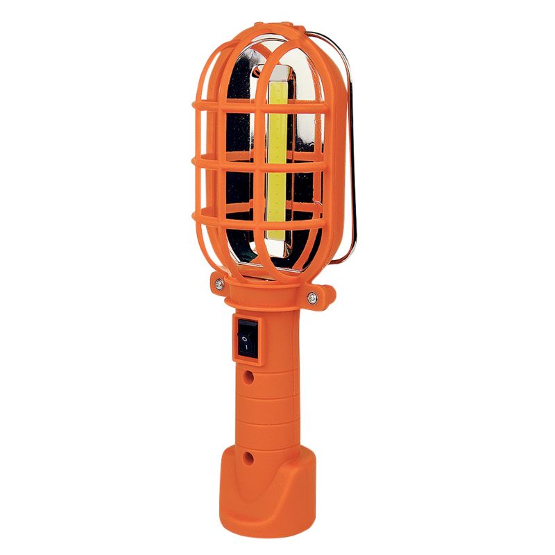 Latarka robocza LED XUDO 3W COB 3xAA z magnesem i hakiem Pomarańczowa 1 szt.