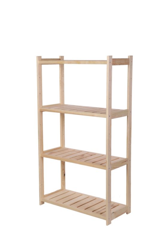 Regał do biura MODO24 124,2 cm 4 półki naturalny 1 szt.