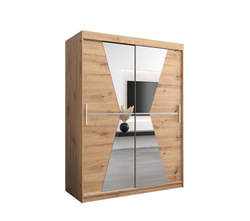 Szafa przesuwna Garderoba Abiks MAROKO 150 artisan/artisan 1 szt.