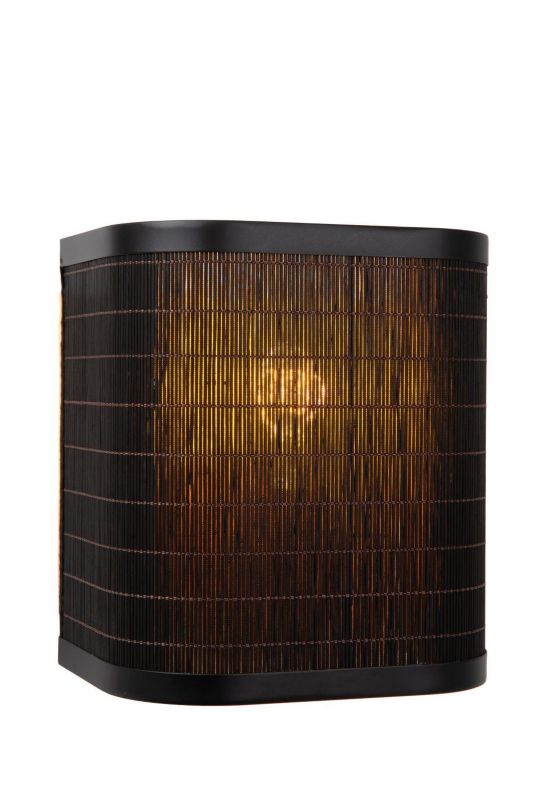 Kinkiet ścienny Lucide Tagalog czarny 1 x E27 x 40W IP20 wym: 20 x 18 x 13 cm - 1 szt.