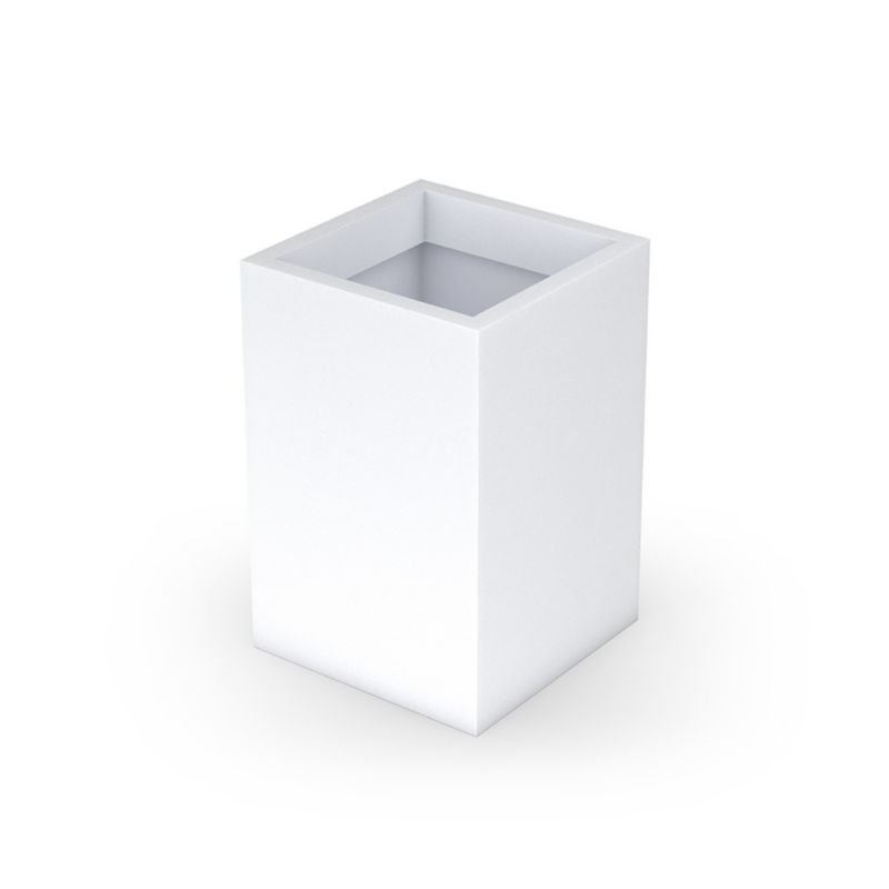 Doniczka PD Concept Do Domu Ogrodu QUADRI Biała 1 szt