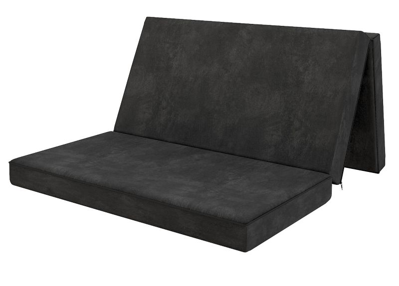 Materac rozkładany turystyczny CASO CZARNY 120x200x10 pianka poliuretanowa T25 1 szt.