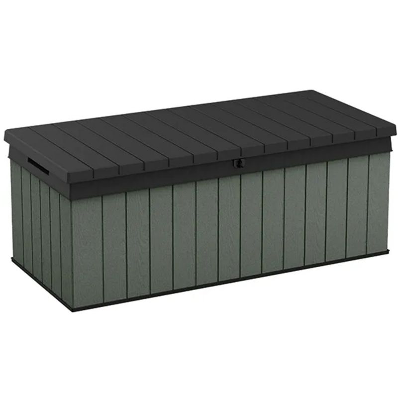 Skrzynia Ogrodowa Keter Darwin Box 380L 142.5x65.3x54.5cm z Siedziskiem 300kg Oliwkowa 1 szt.