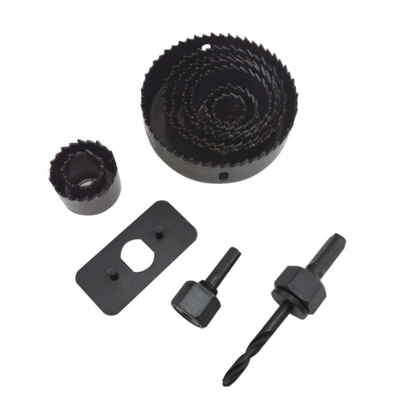 Otwornice do drewna Universal fit 9 szt.