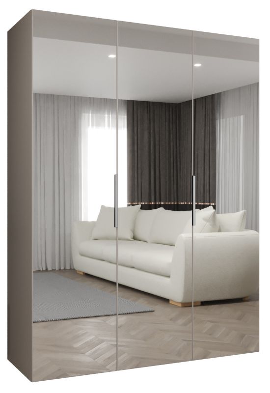 Szafa uchylna Abiks MARBELLA 3 150 wys 202 cm Kaszmir + Kaszmir 1 szt