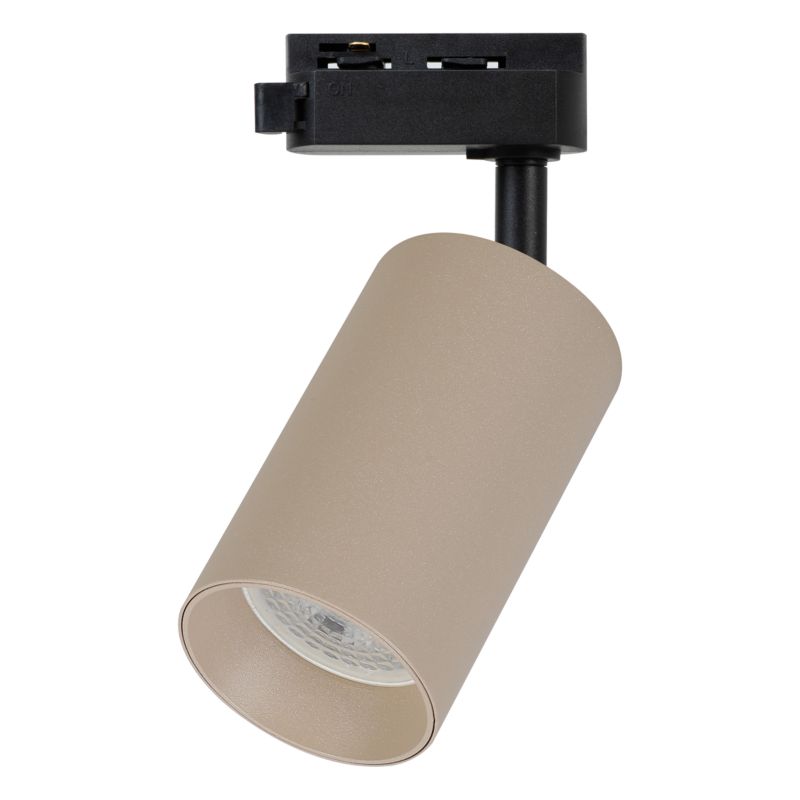 Reflektor szynowy oprawa Milagro Pipe Track 1xGU10 1-obwodowy beżowy