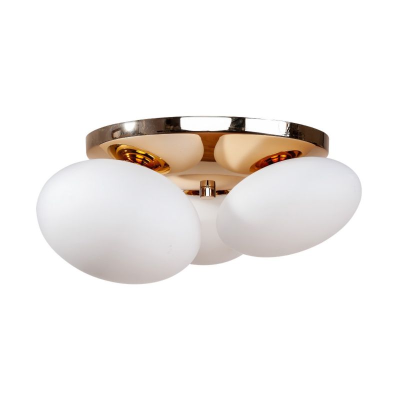 Lampa sufitowa Zuma Line Omi biało-złota wym: 20 x 34 x 37 cm 3xG9 x 5W 1 szt.