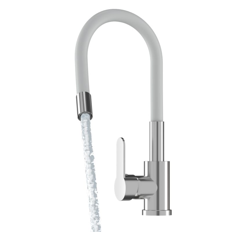 Bateria Kuchenna Elastyczna Granitan Stojąca Grado Biała 1 szt.