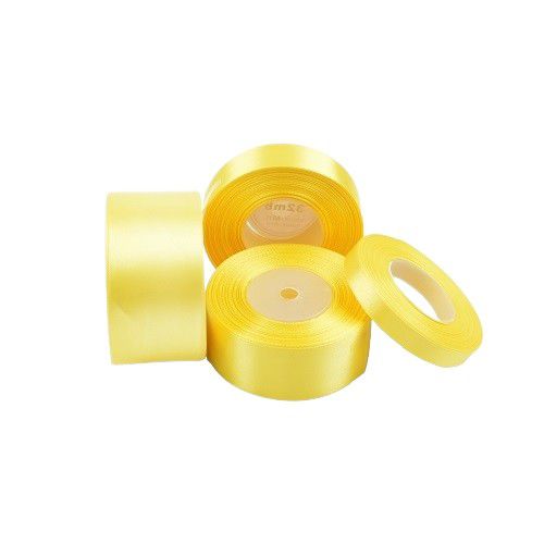 Wstążka satynowa Neopak Tasiemka Żółta 38mm 32m 8011 1 szt.