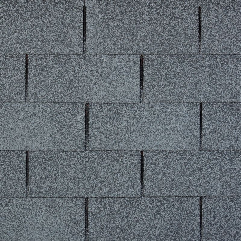 Płytki bitumiczne Timbela 3 m2, Trio T-GREY, lekkie i wodoodporne gonty, 1 paczka