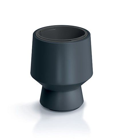 Doniczka Prosperplast zewnętrzna antracytowa Heos Prosperplast DBHEP270-S433 1szt.