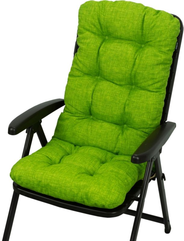 Poduszka na krzesło ogrodowe fotel AMPO jasny zielony 1 szt.