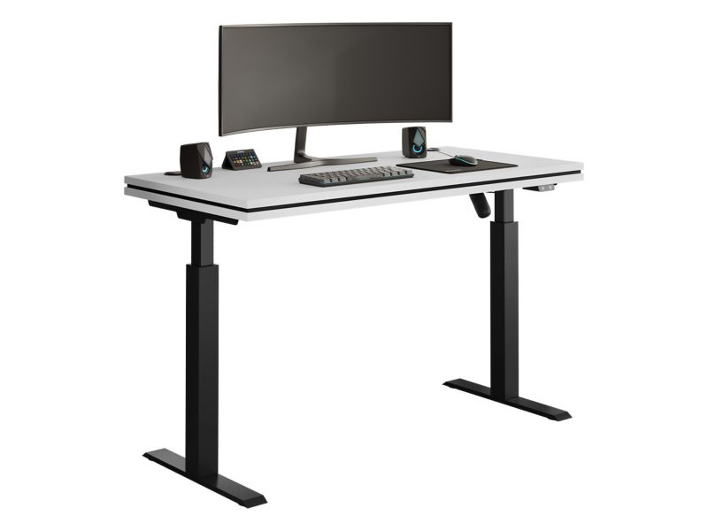 Biurko MIRJAN 24 Malta I jasny szary/czarny 1 szt.