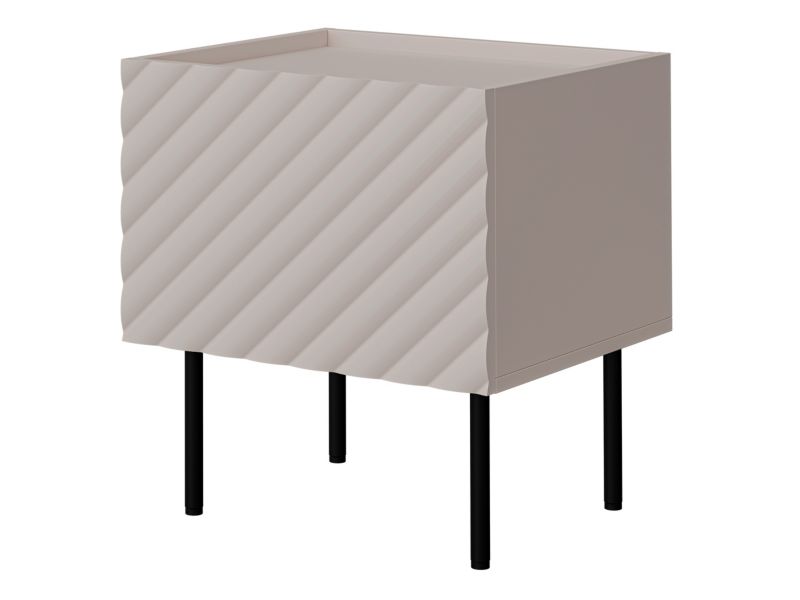 Komplet dwóch stolików nocnych MIRJAN 24 Lucca 1D kaszmir 2 szt.